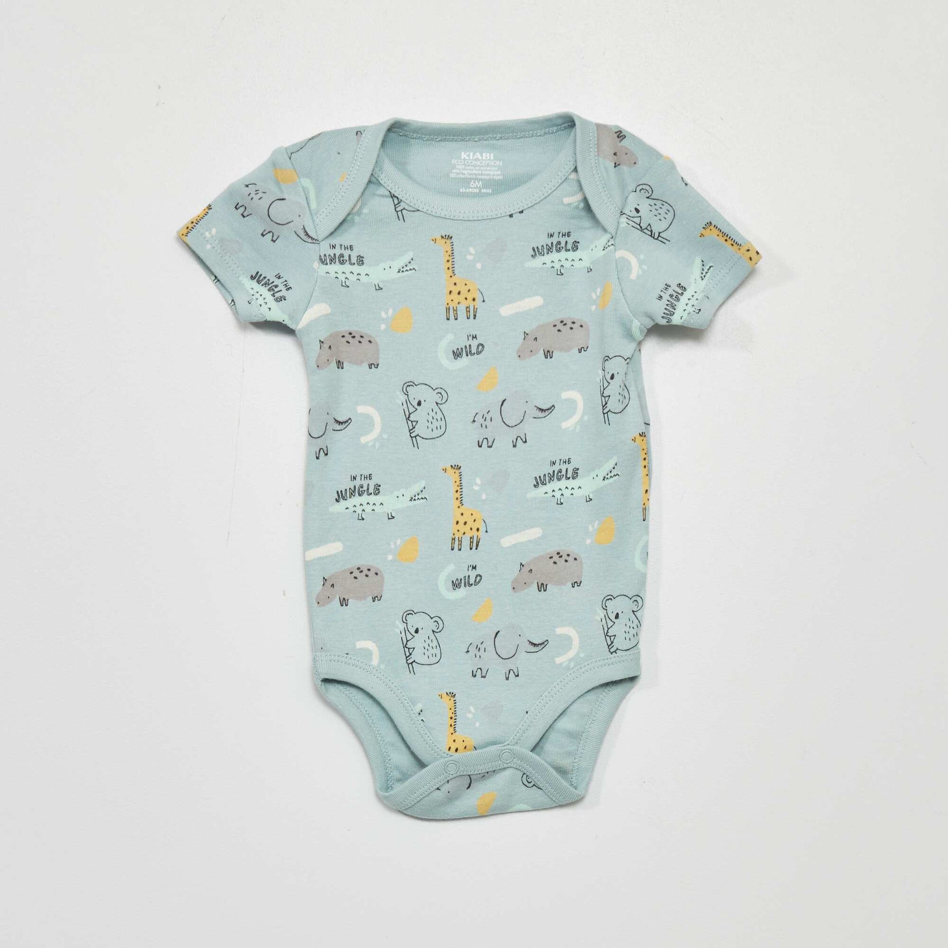 Lot de 3 bodies BLEU