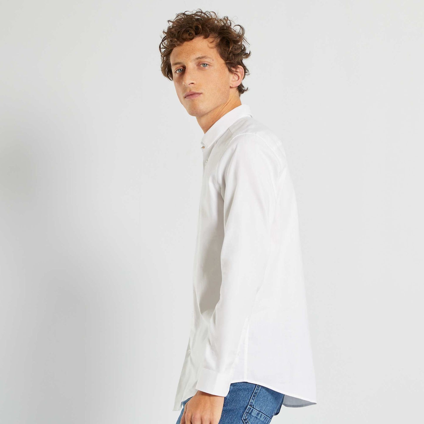 Chemise en oxford blanc