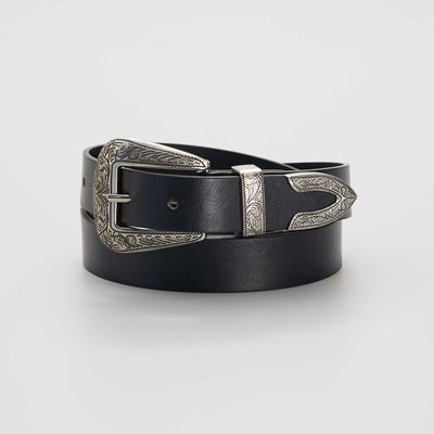 Ceinture style western noir