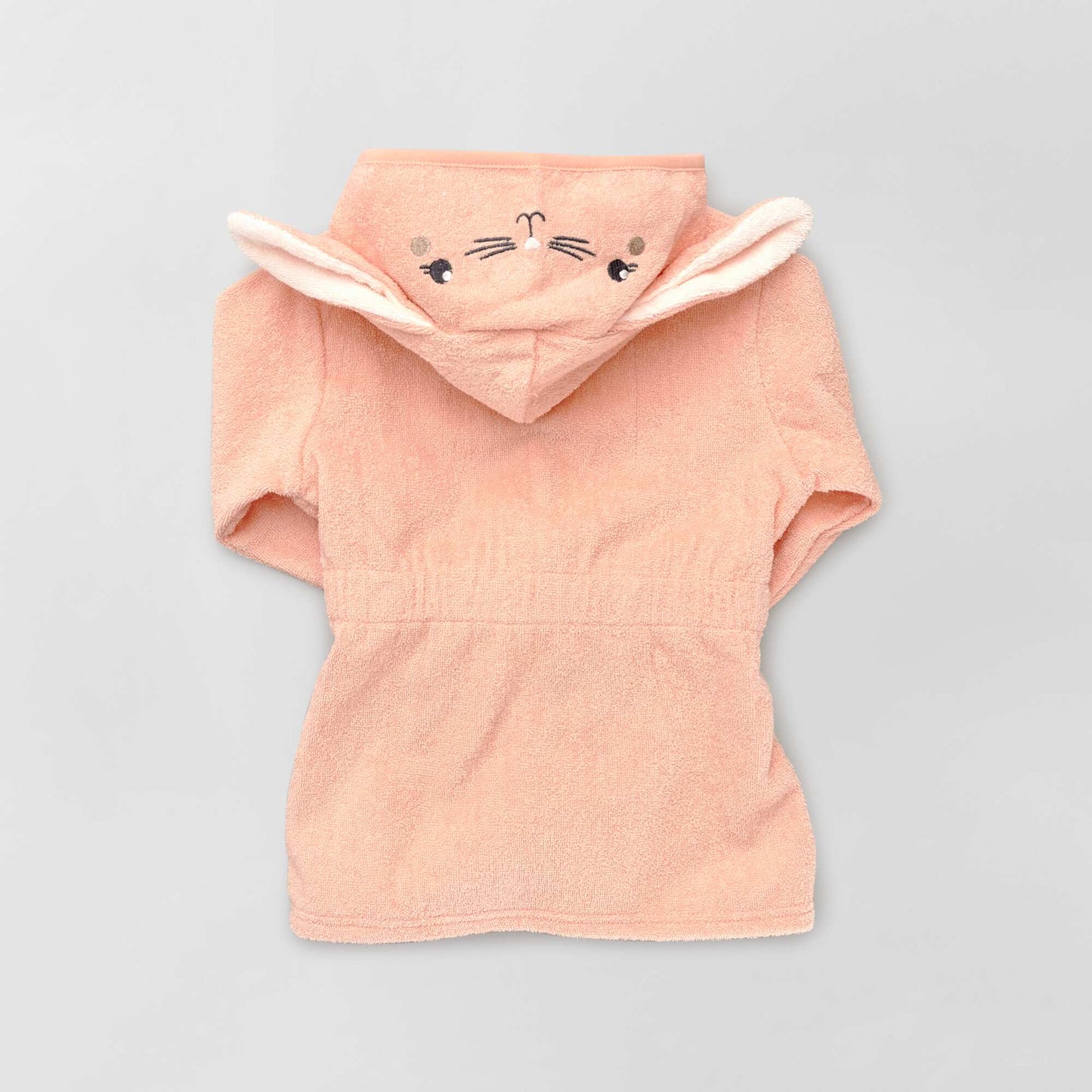 Peignoir en ponge 'lapin' Orange