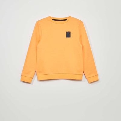 Sweat en molleton Orange
