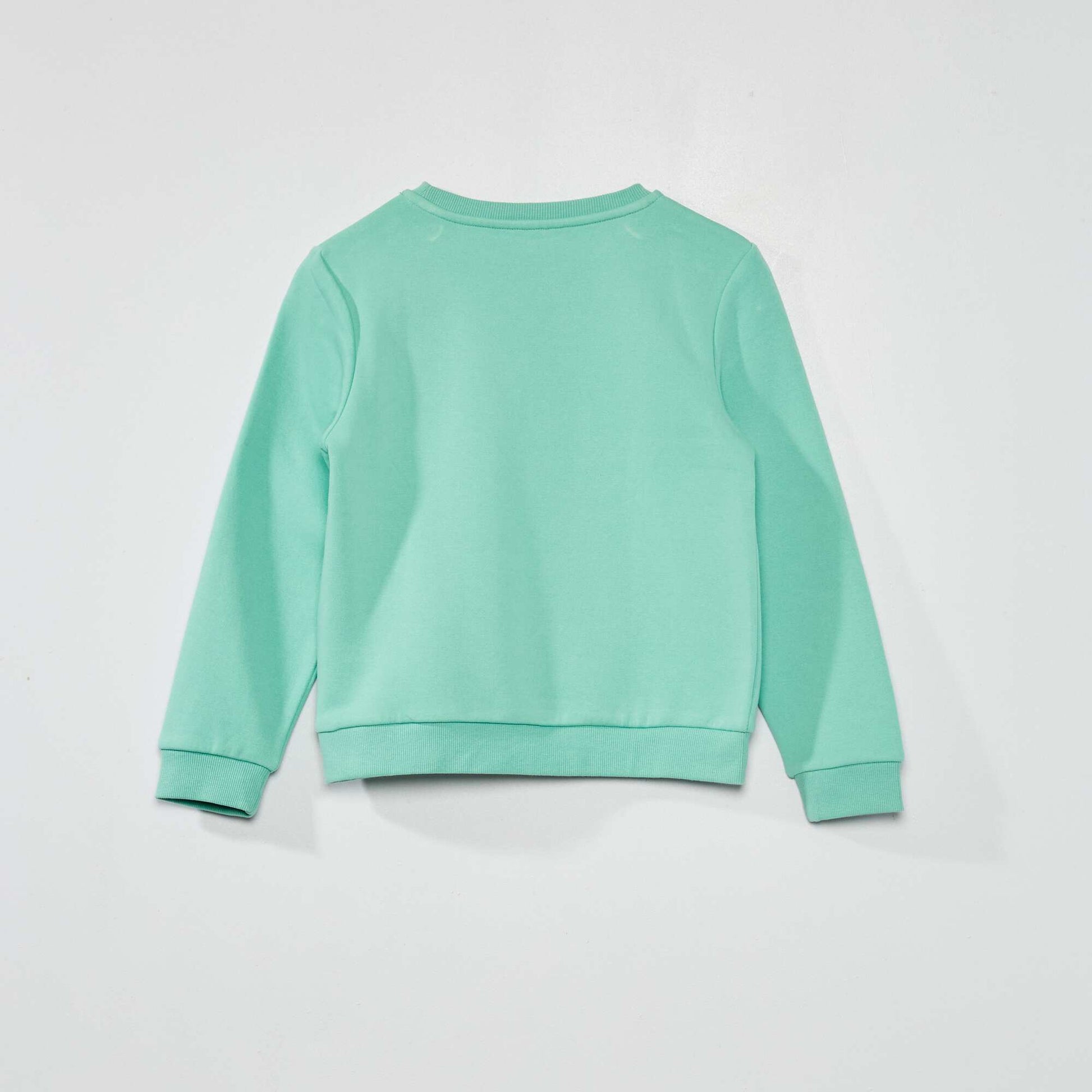 Sweat en molleton Vert 'skate'