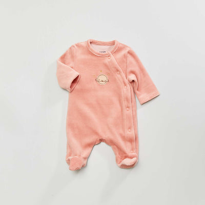 Pyjama long brod 'plan te' Rose