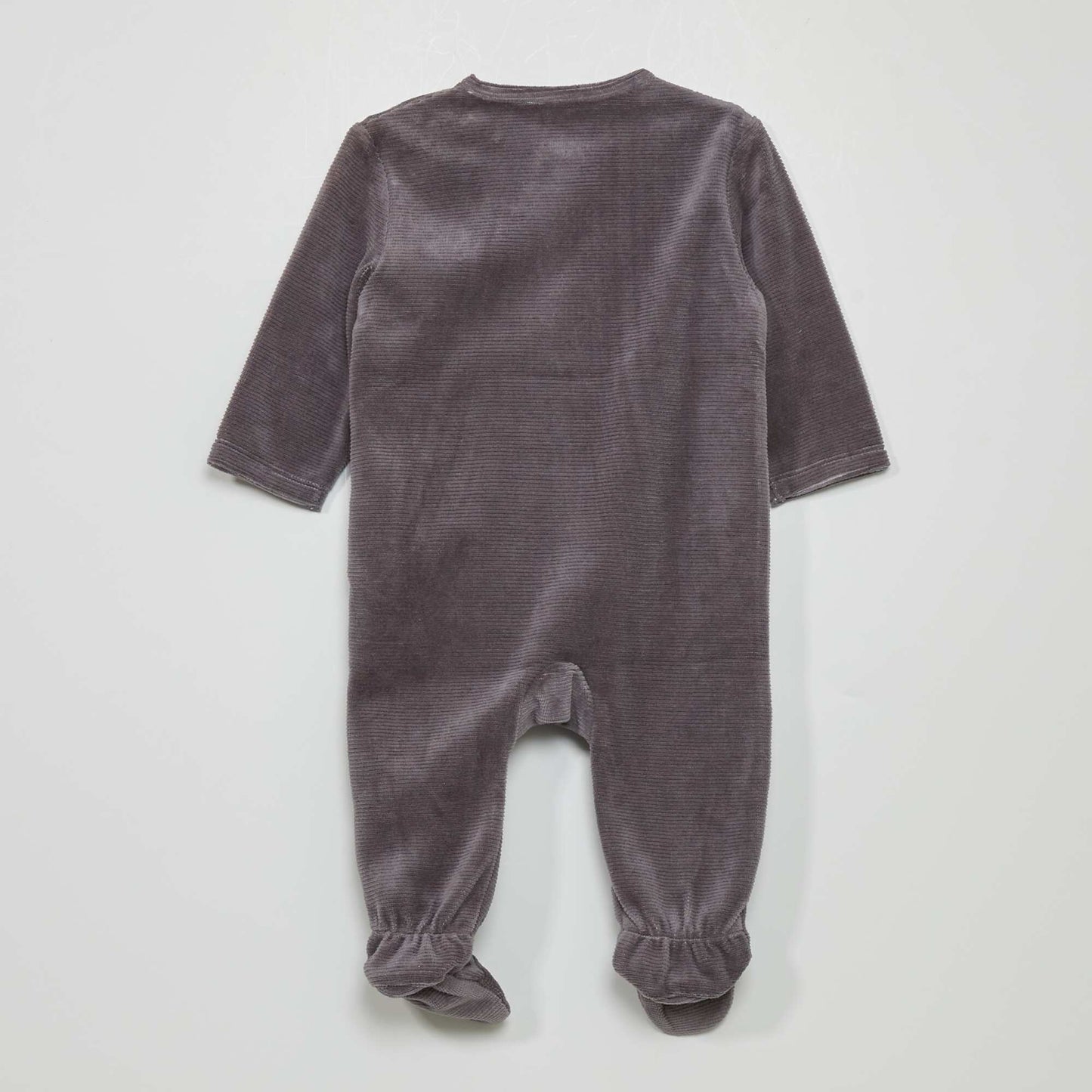 Pyjama long brod 'plan te' NOIR