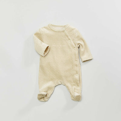 Pyjama en velours imprim 'espace' Kaki