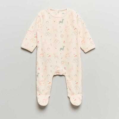 Pyjama en velours Rose clair
