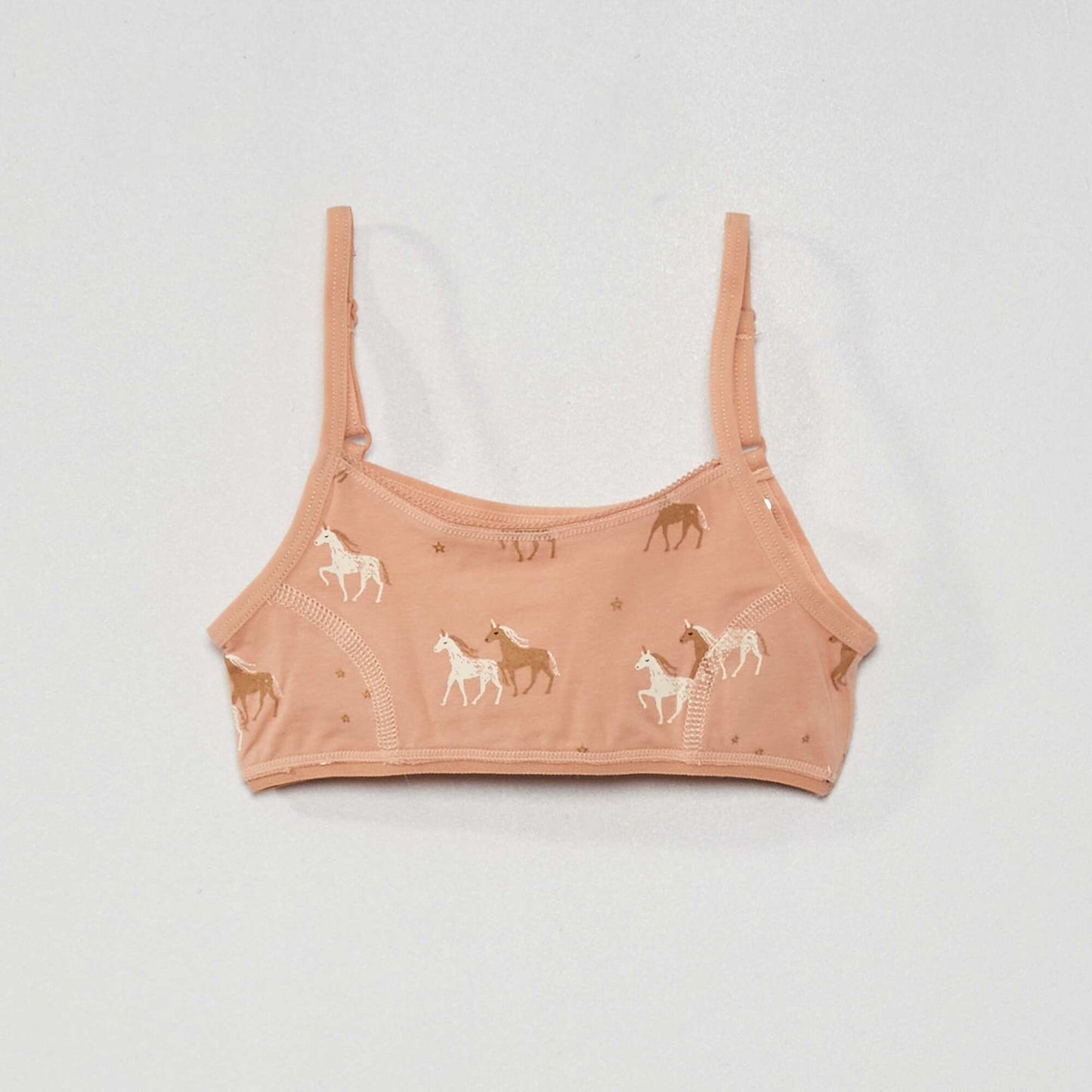Lot de 2 brassi res maille stretch Rose