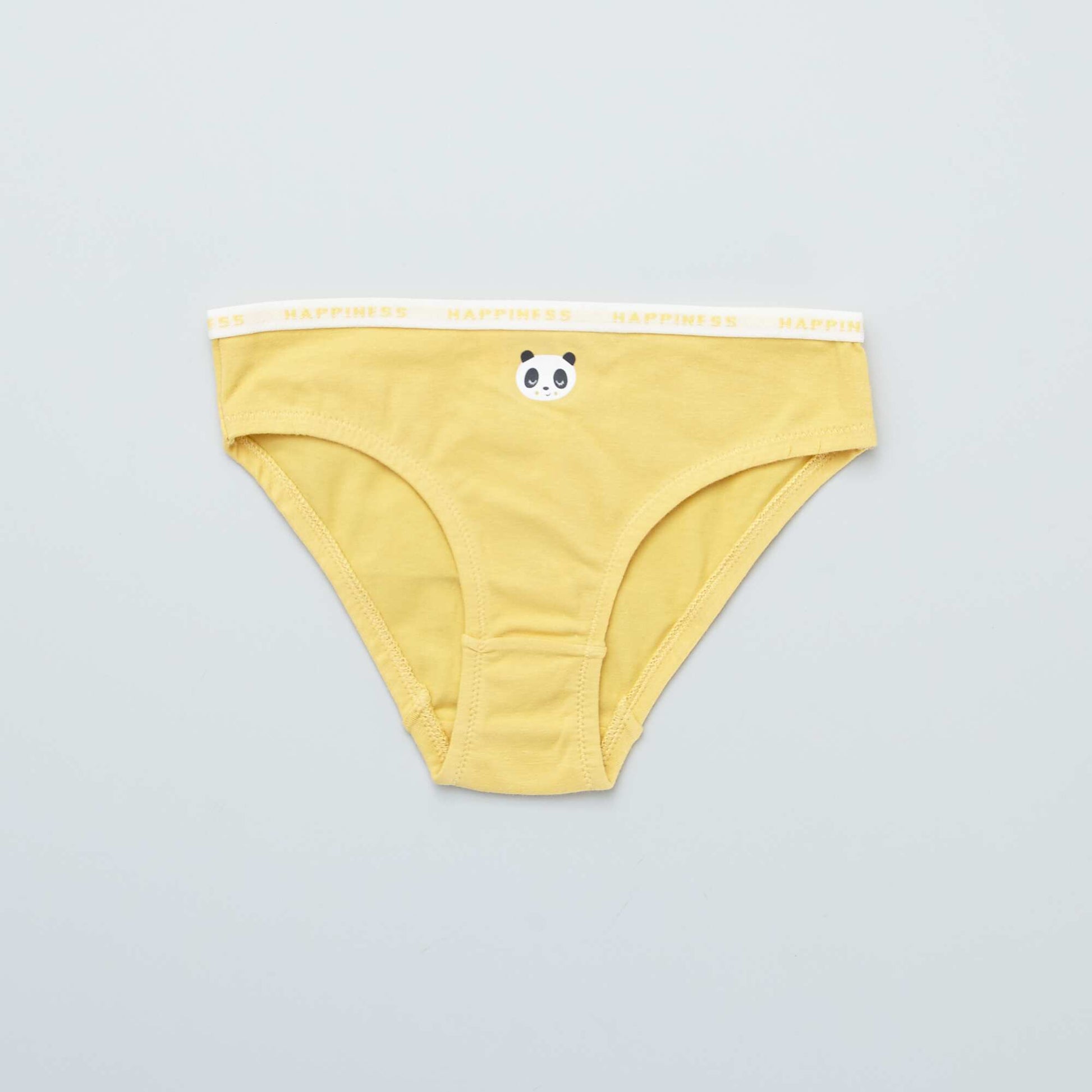 Lot 4 culottes en coton Vert/rose/jaune