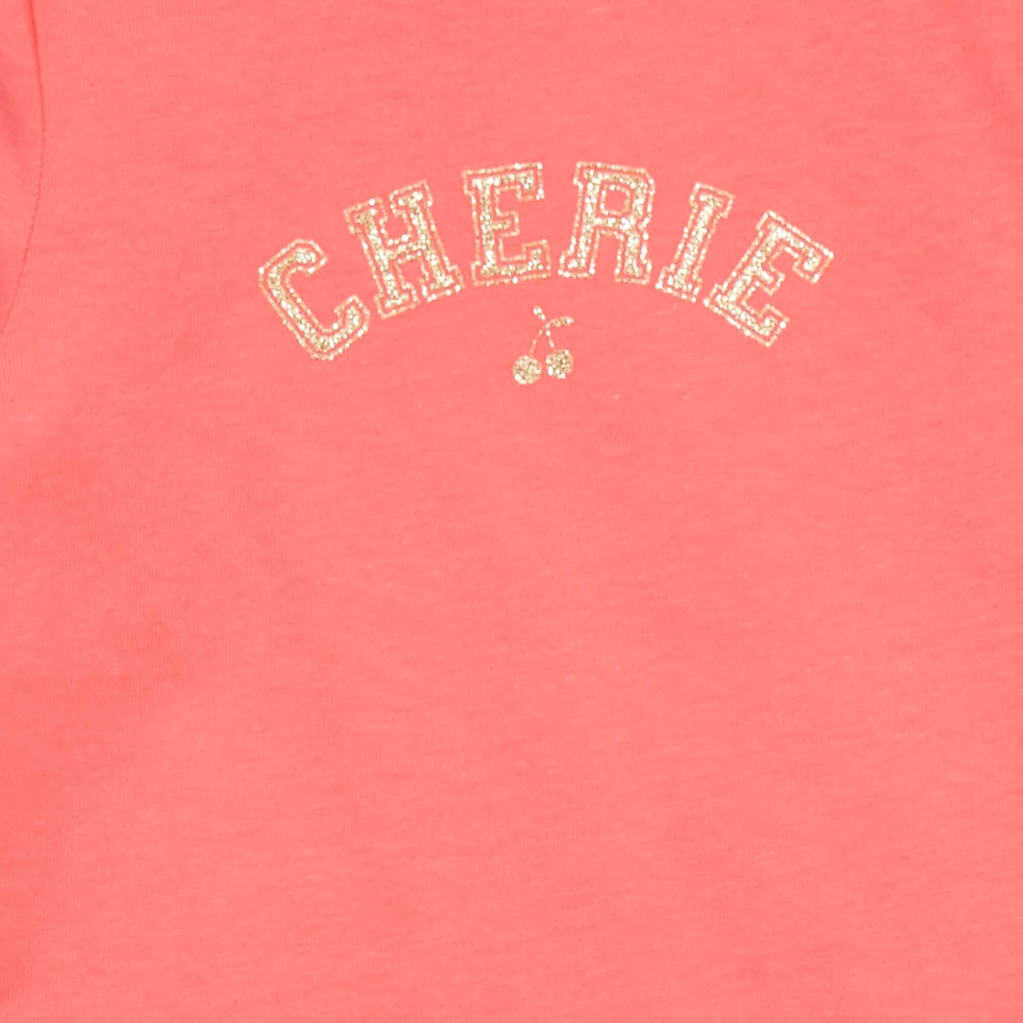 T-Shirt manches longues imprim  Rose