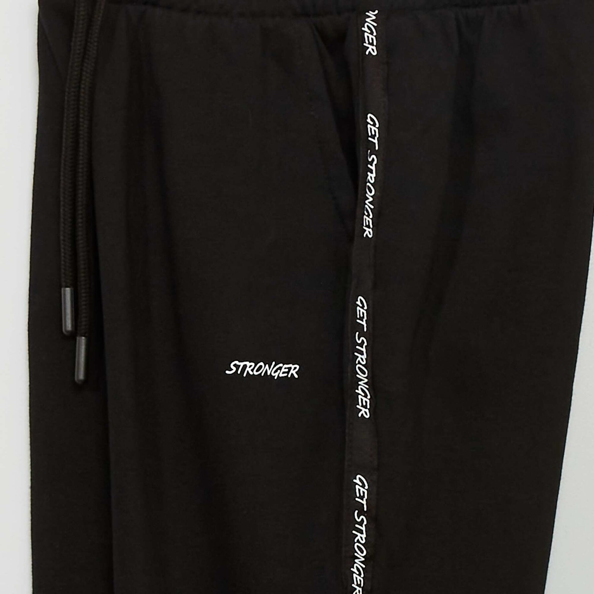 Jogging de sport en molleton Noir