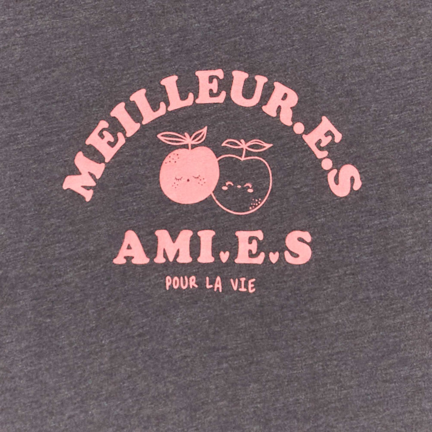 T-shirt en coton avec imprim Gris