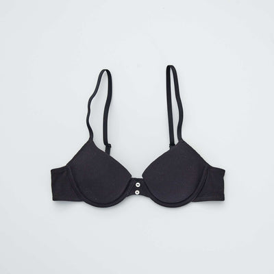 Soutien gorge en maille c tel e noir