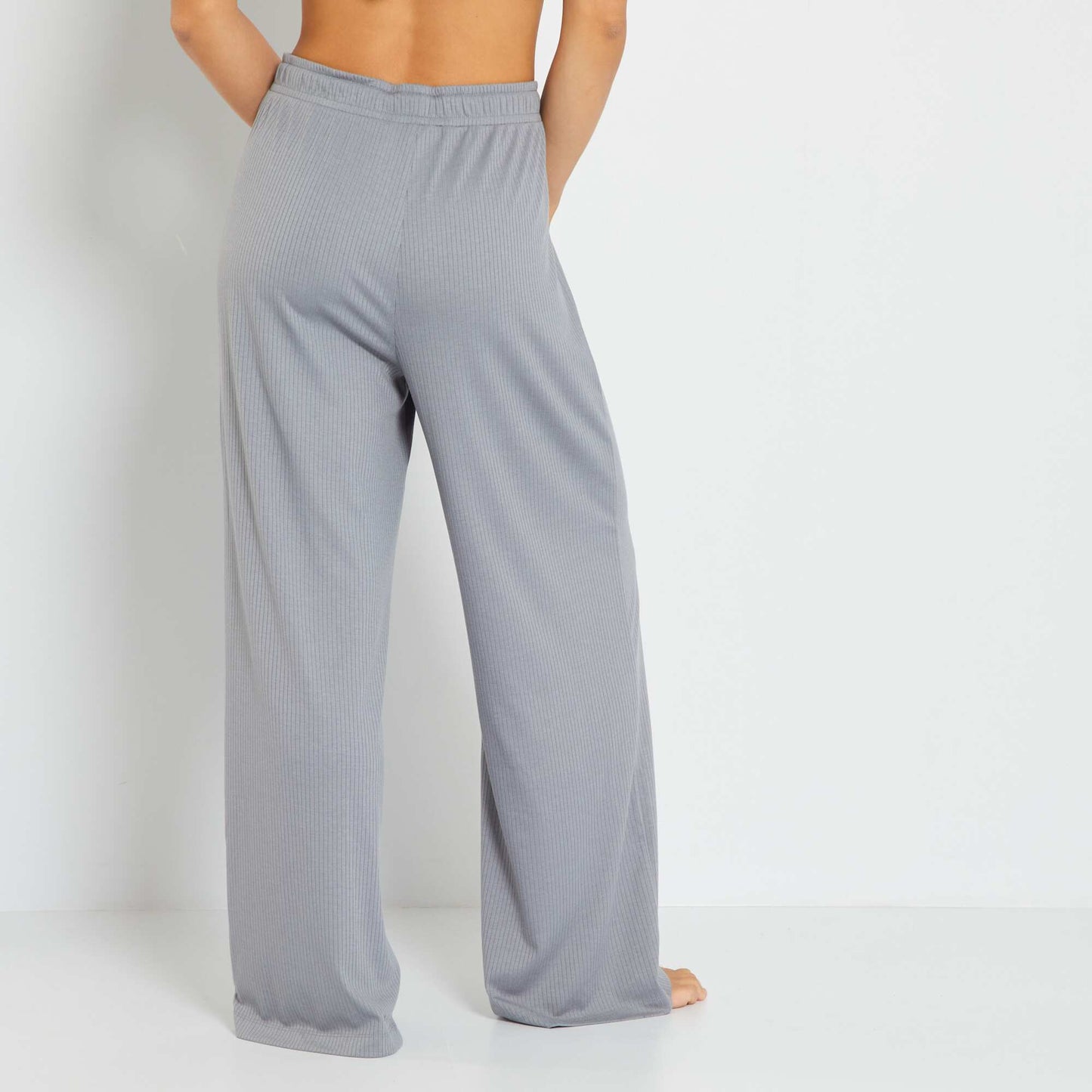 Pantalon de pyjama fluide Bleu nuit