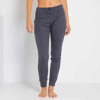 Pantalon coton fines c tes gris