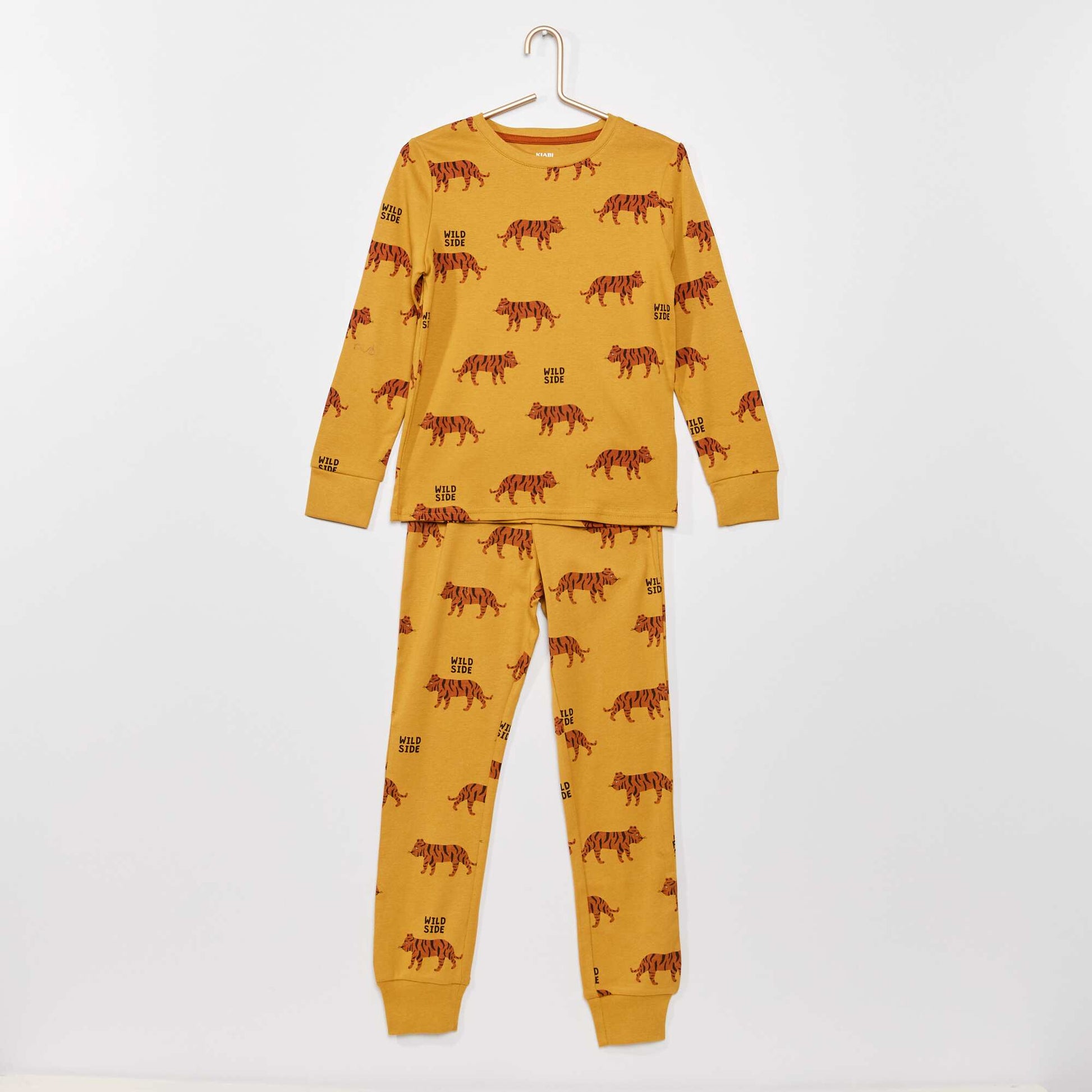 Pyjama en jersey fantaisie - 2 pi ces Jaune
