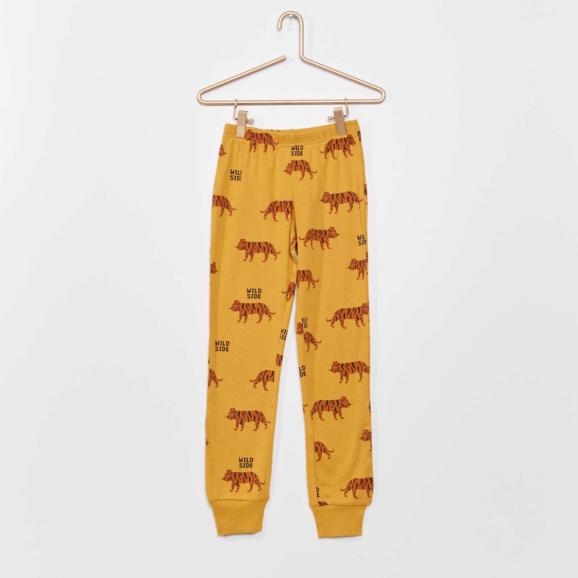 Pyjama en jersey fantaisie - 2 pi ces Jaune