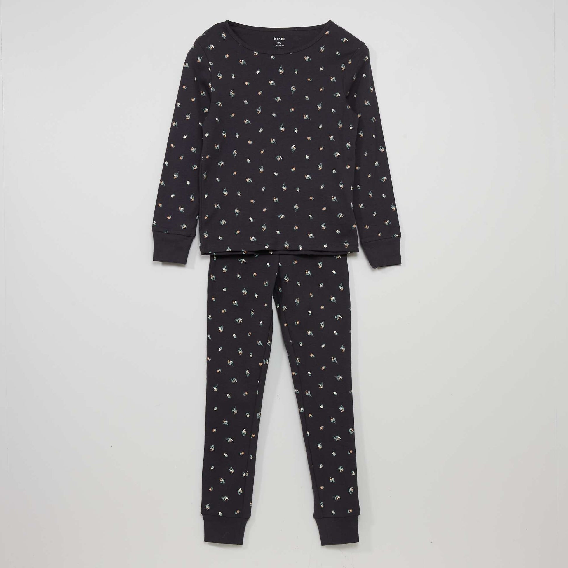 Pyjama long fantaisie - 2 pi ces Bleu