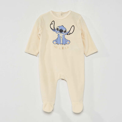 Pyjama en velours 'Disney' Blanc