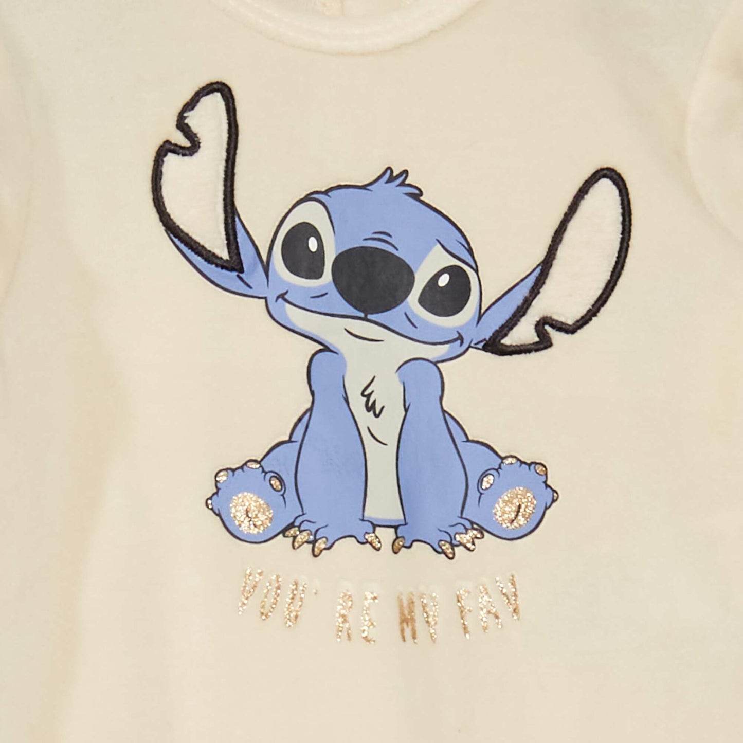 Pyjama en velours 'Disney' Blanc