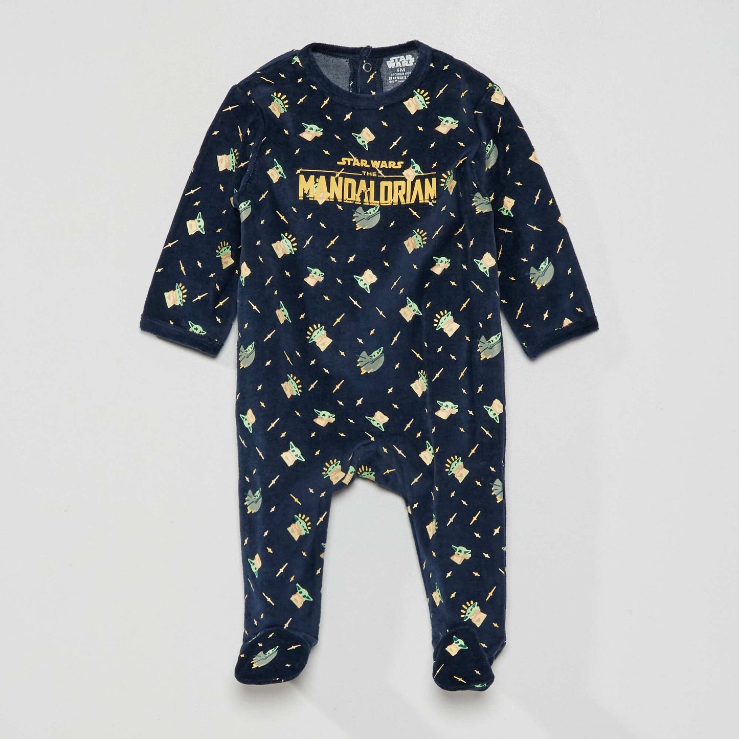 Pyjama en velours 'Star Wars' Bleu marine