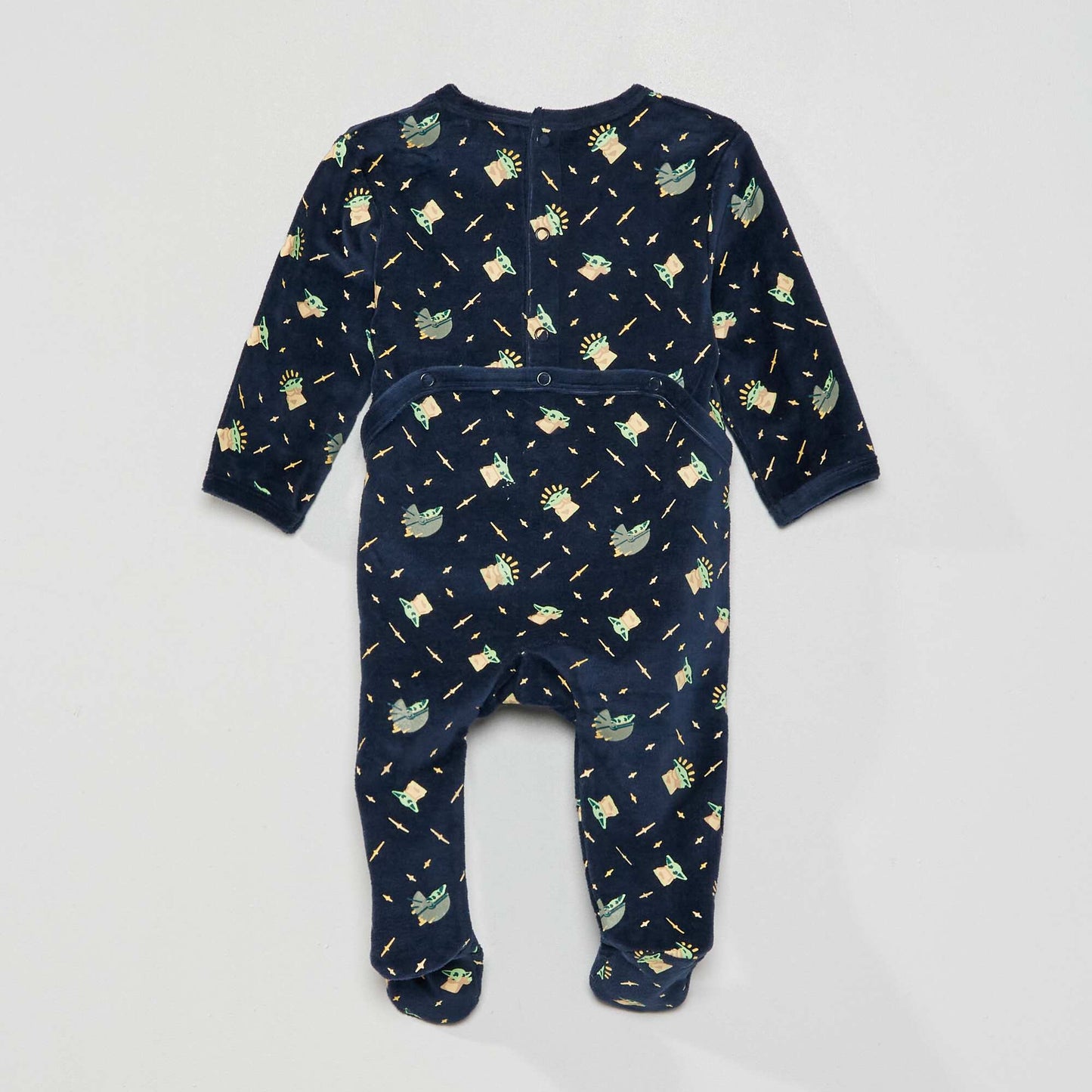 Pyjama en velours 'Star Wars' Bleu marine