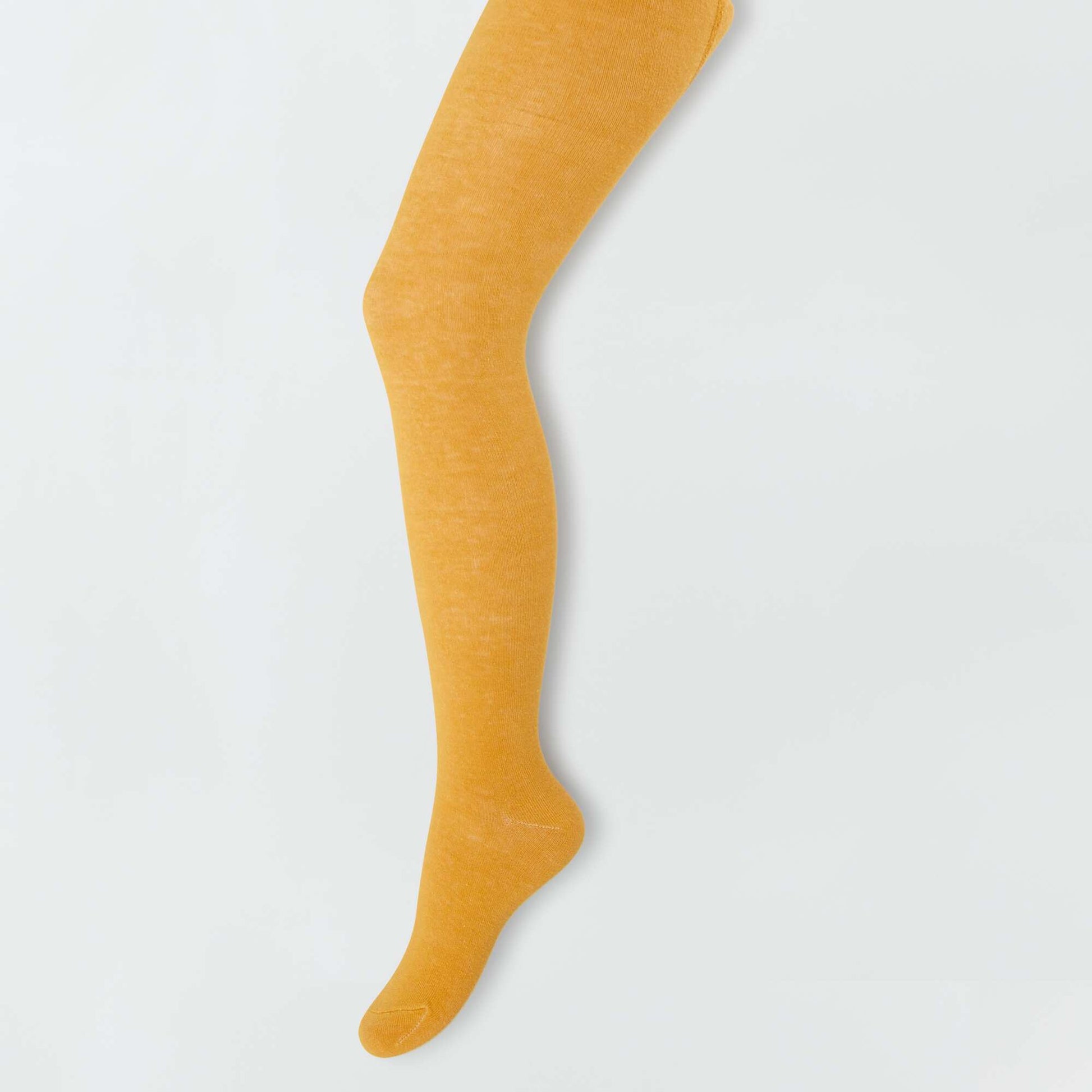 Collants chauds en coton - Lot de 2 Beige/jaune