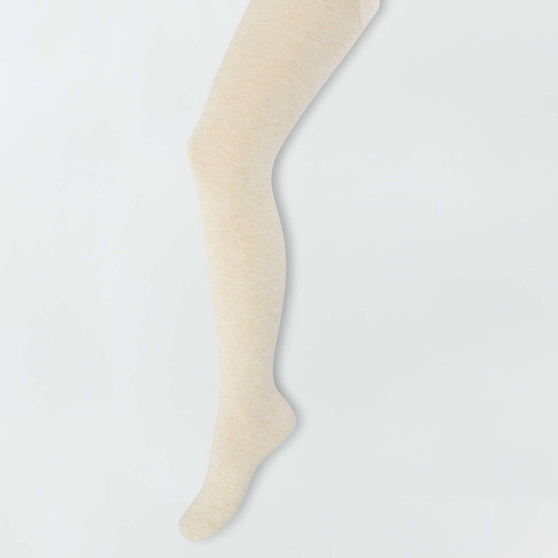 Collants chauds en coton - Lot de 2 Beige/jaune