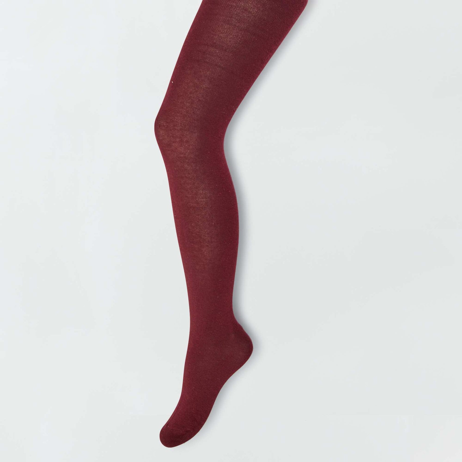 Collants chauds en coton - Lot de 2 Rouge/bleu