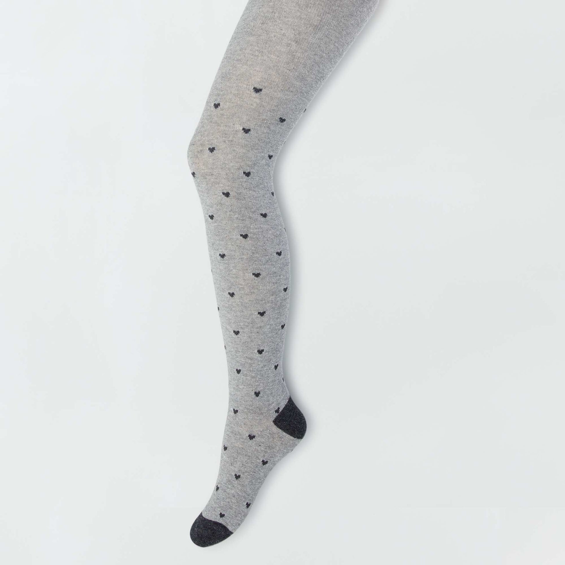 Collants chauds avec imprim fantaisie - Lot de 2 Gris