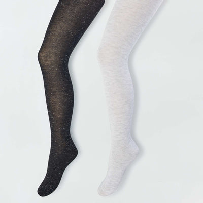 Collants pais - Lot de 2 Gris/noir