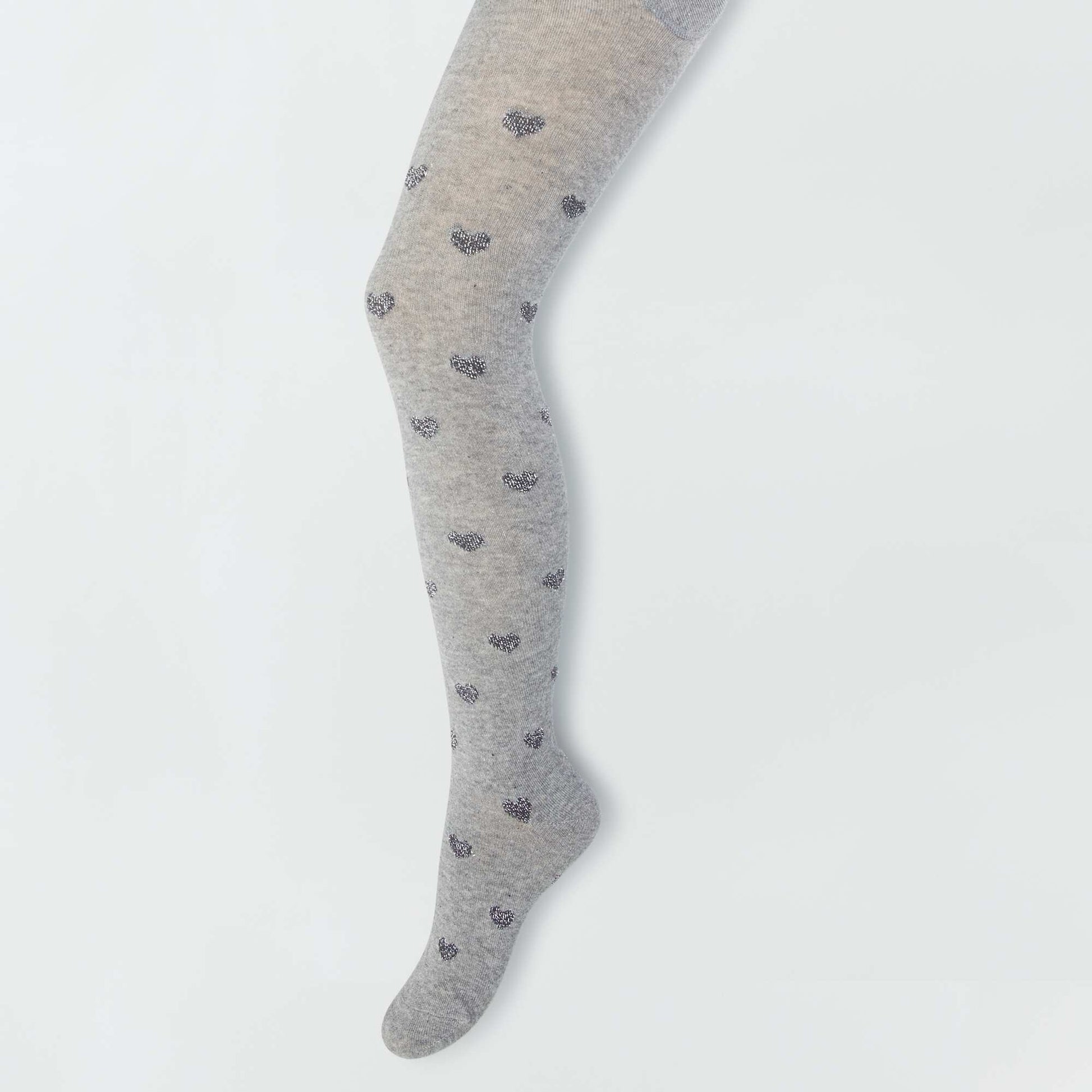 Collants chauds avec imprim fantaisie - Lot de 2 Gris