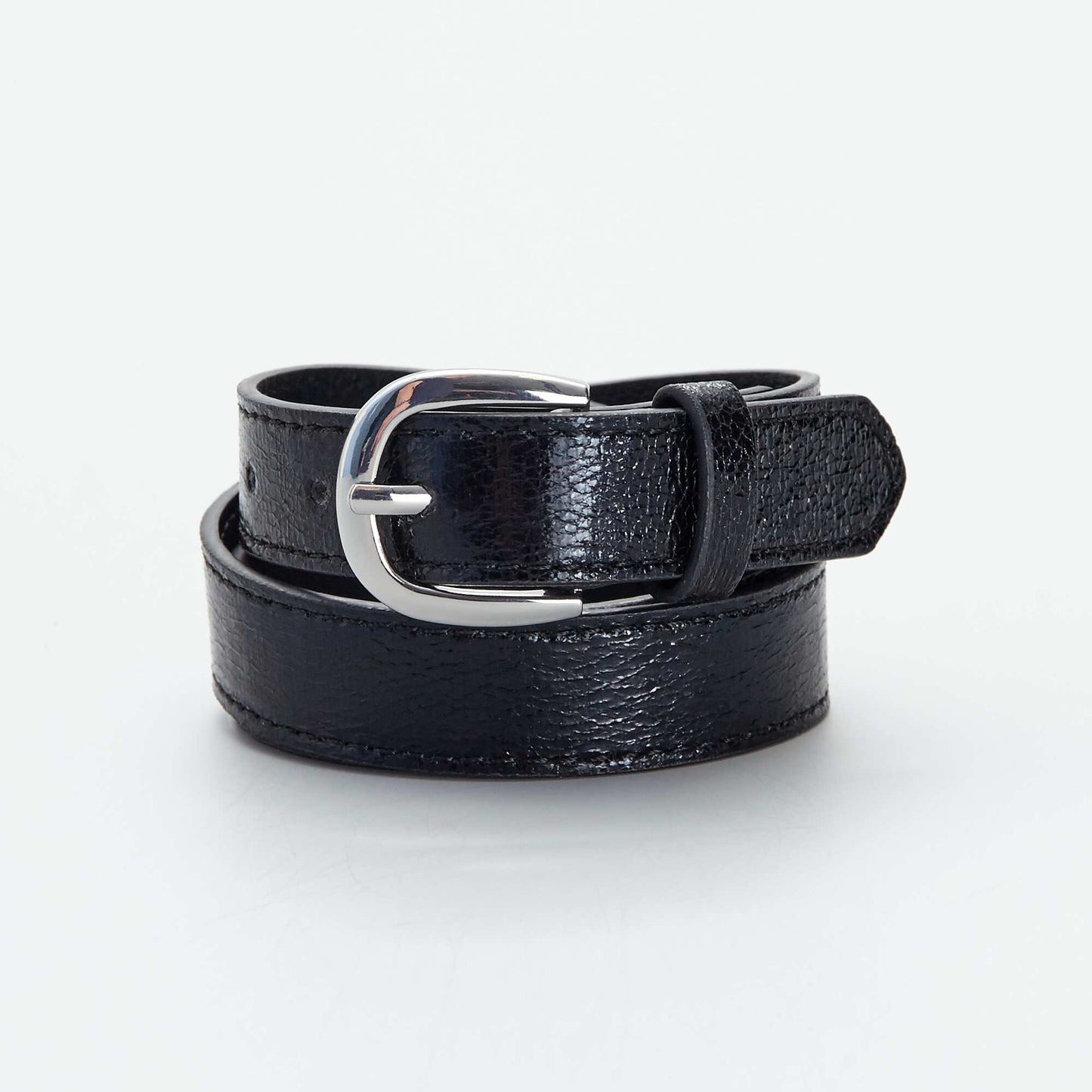 Ceinture textur e et iris e noir