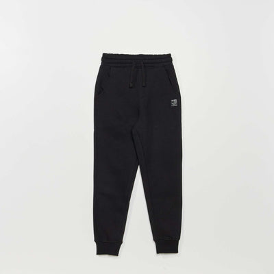 Pantalon de jogging en molleton Noir