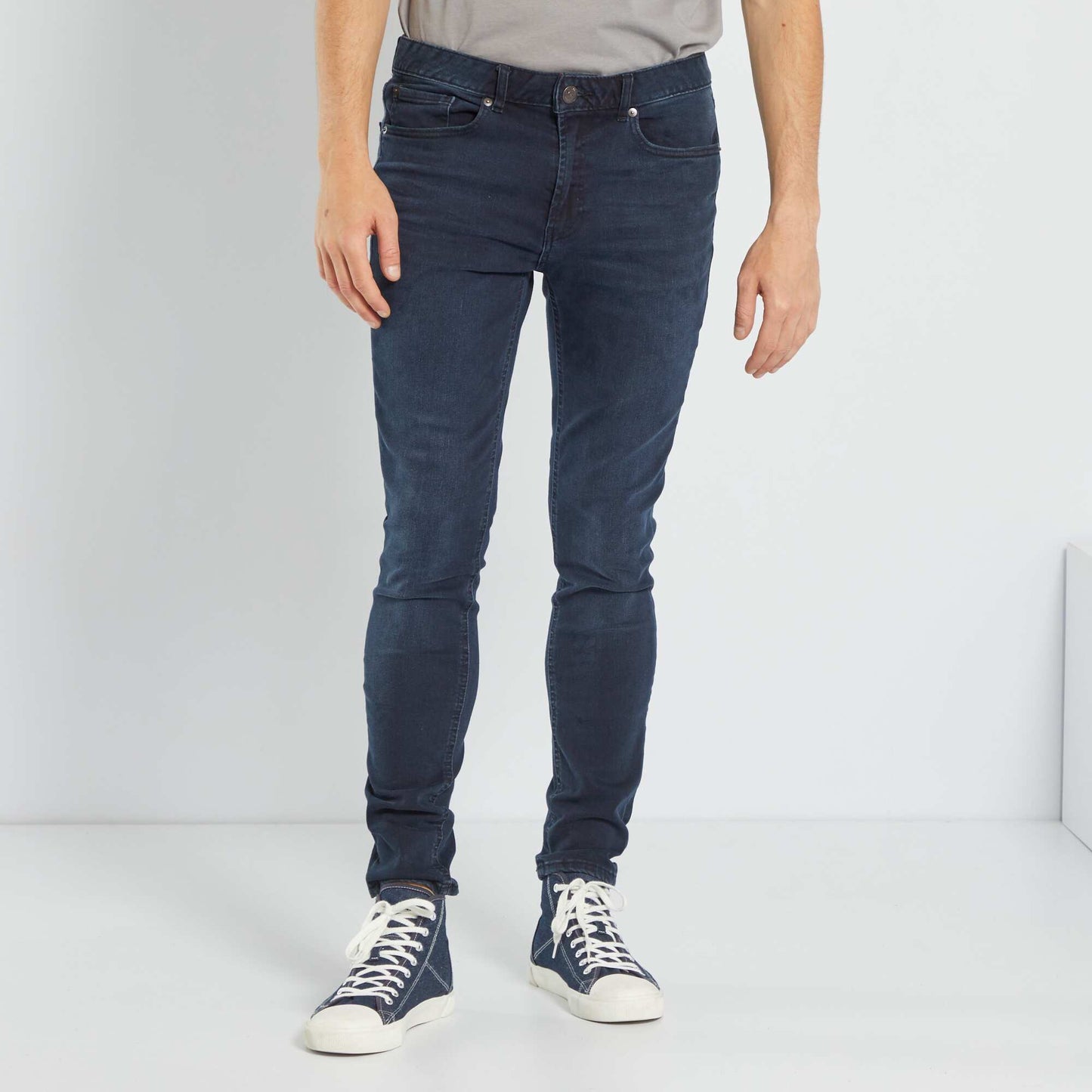 Jean skinny L32 Bleu indigo