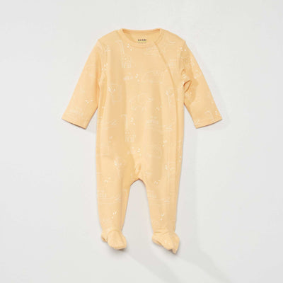 Ensemble dors-bien - 2 pi ces Jaune/orange