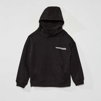 Sweat capuche Noir