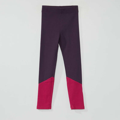 Legging stretch c tel Violet