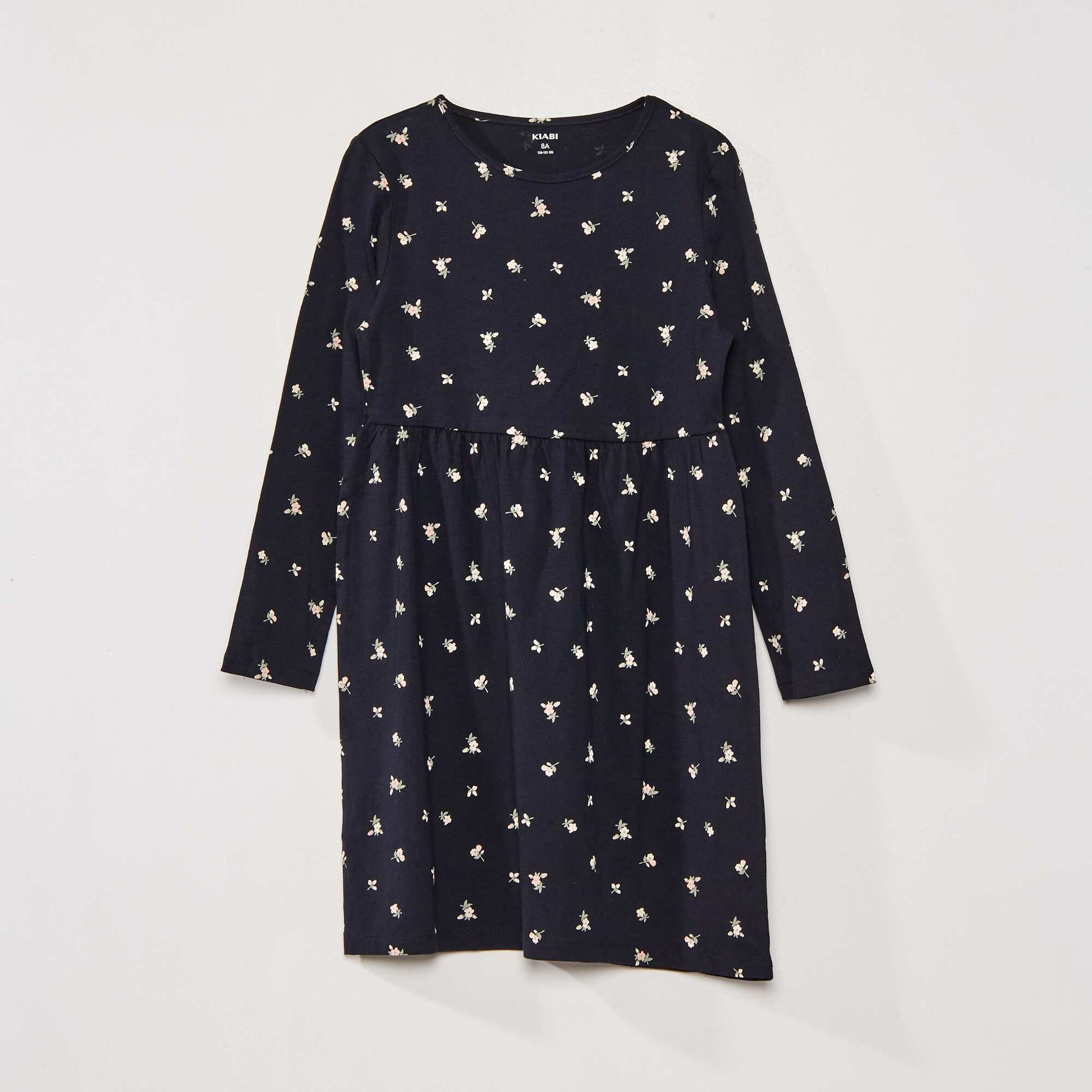 Robe vas e imprim 'fleurs' BLEU