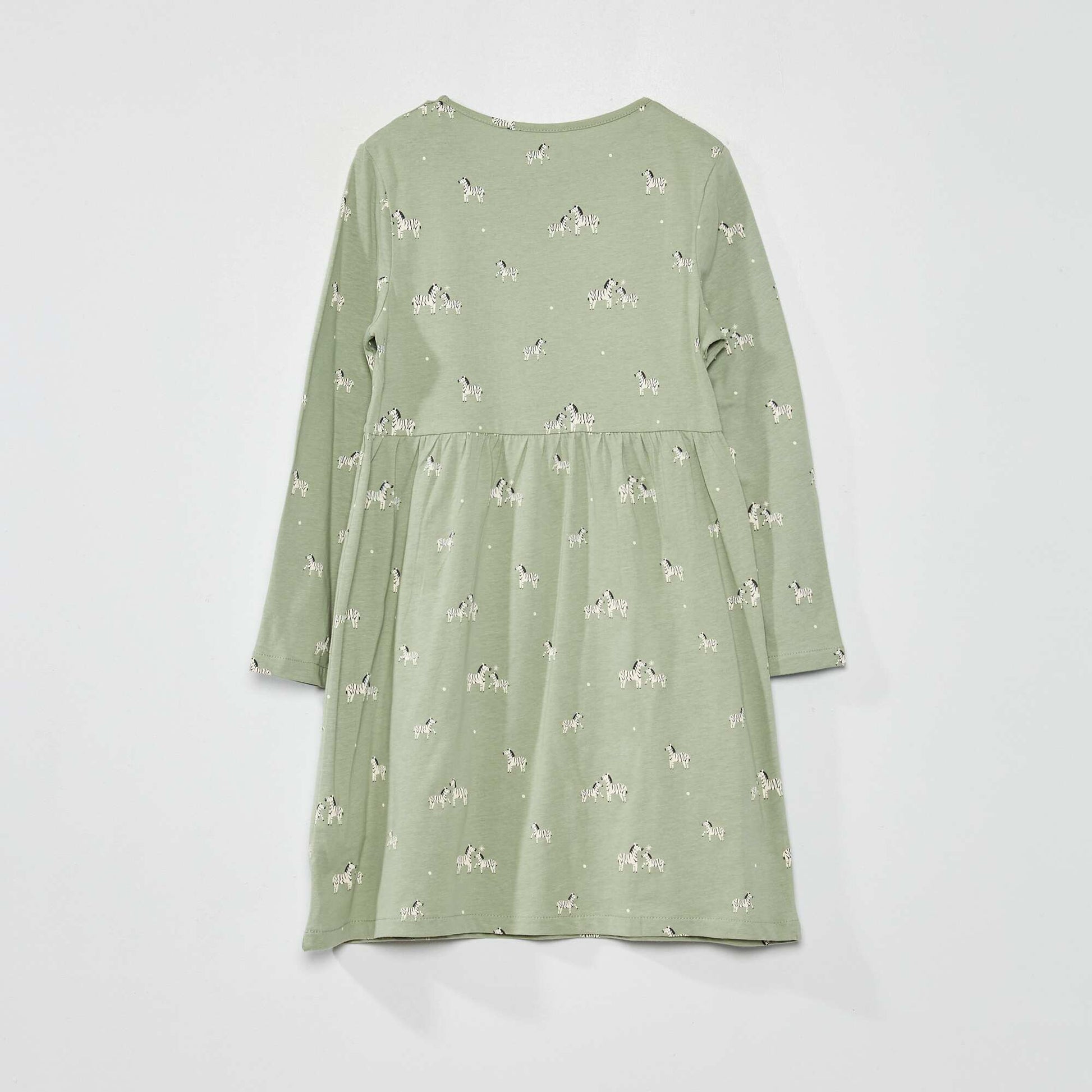 Robe vas e imprim 'z bre' Vert d'eau