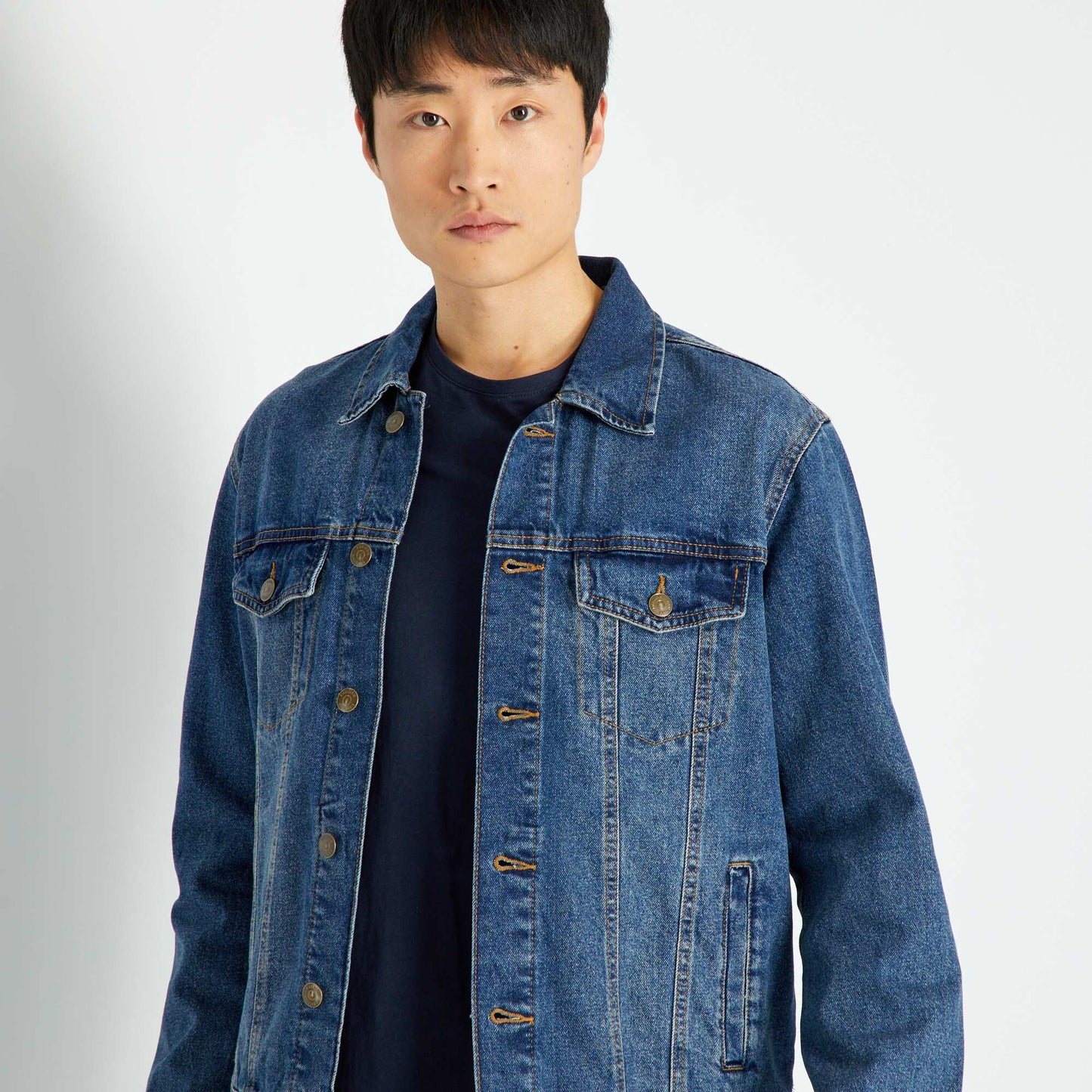 Veste en denim Bleu