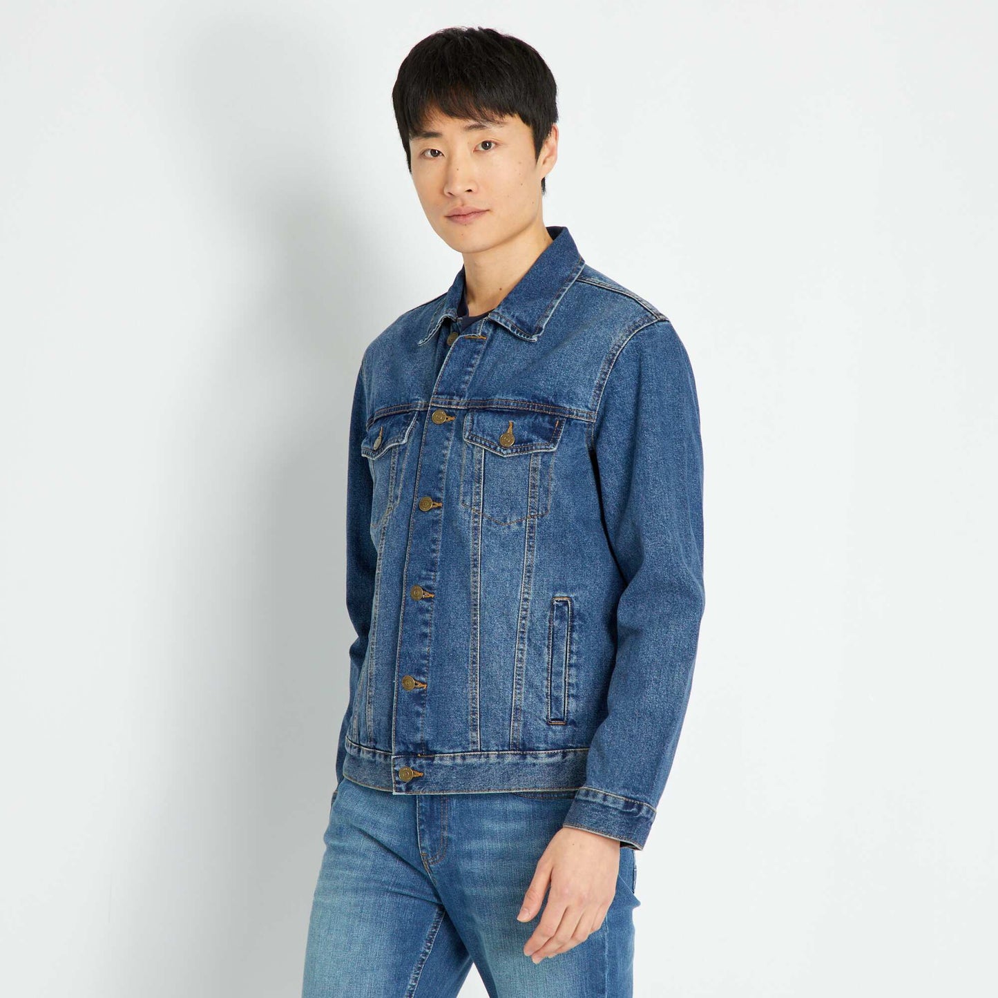 Veste en denim Bleu