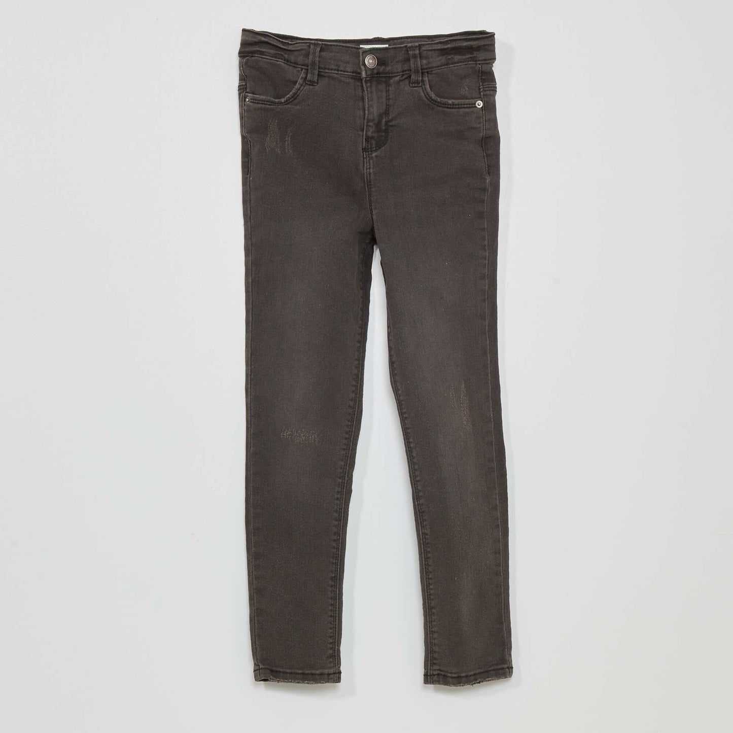 Pantalon denim slim Noir