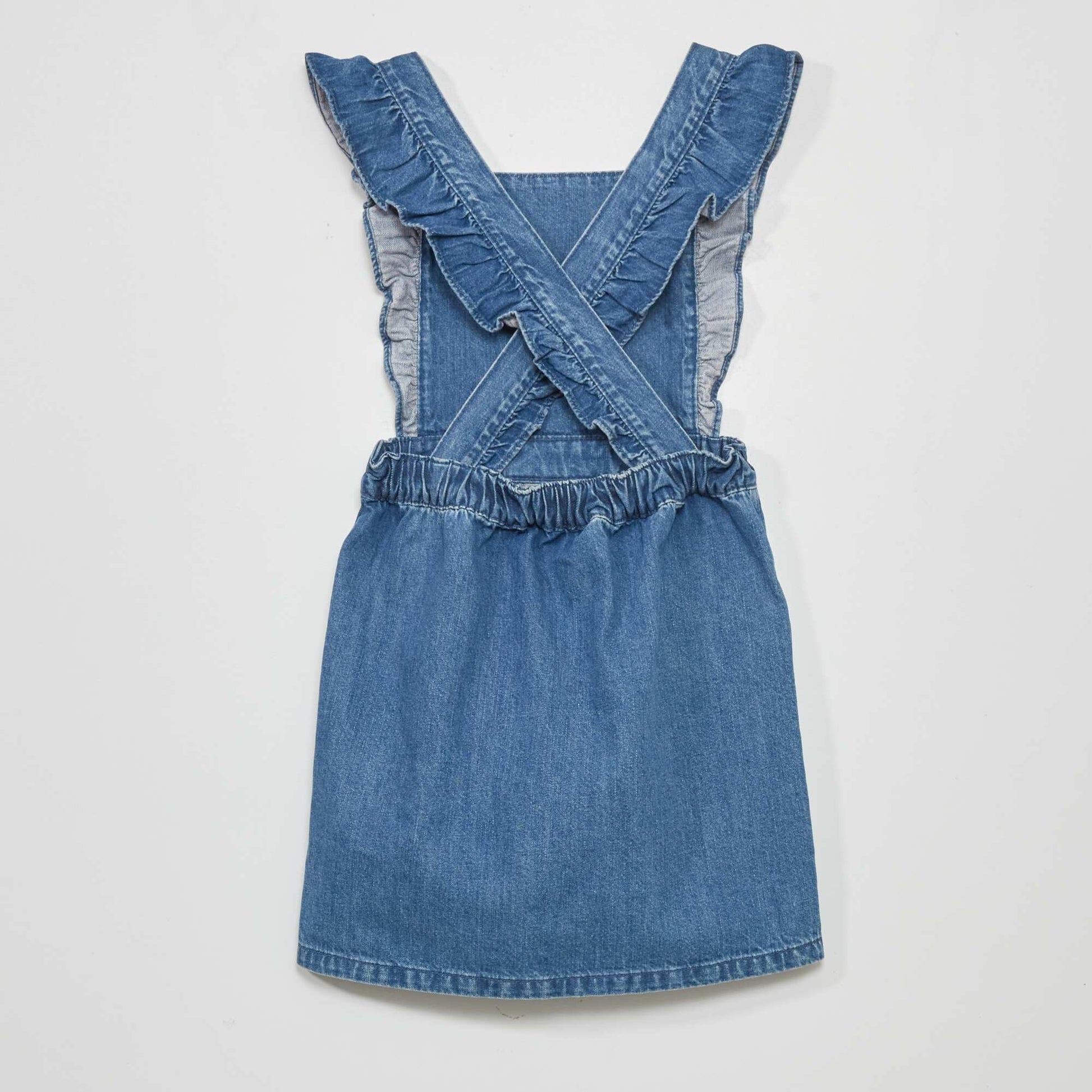 Robe salopette en jean Denim fonc