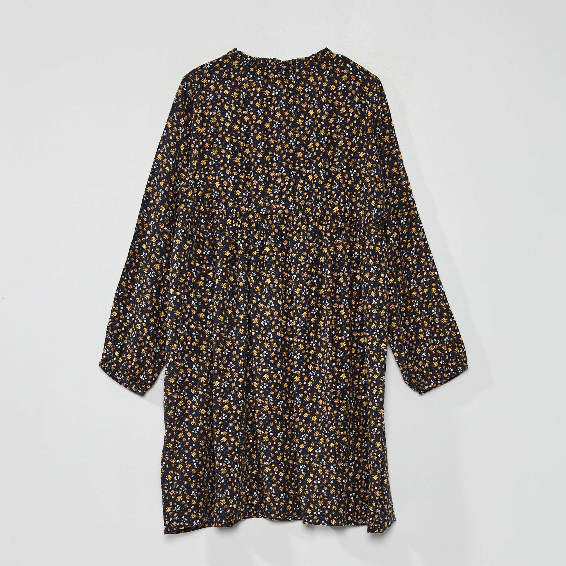 Robe fleurie vas e Bleu marine