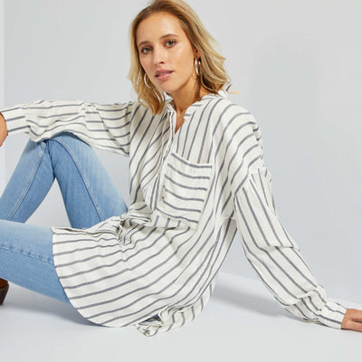 Chemise rayures Blanc ray