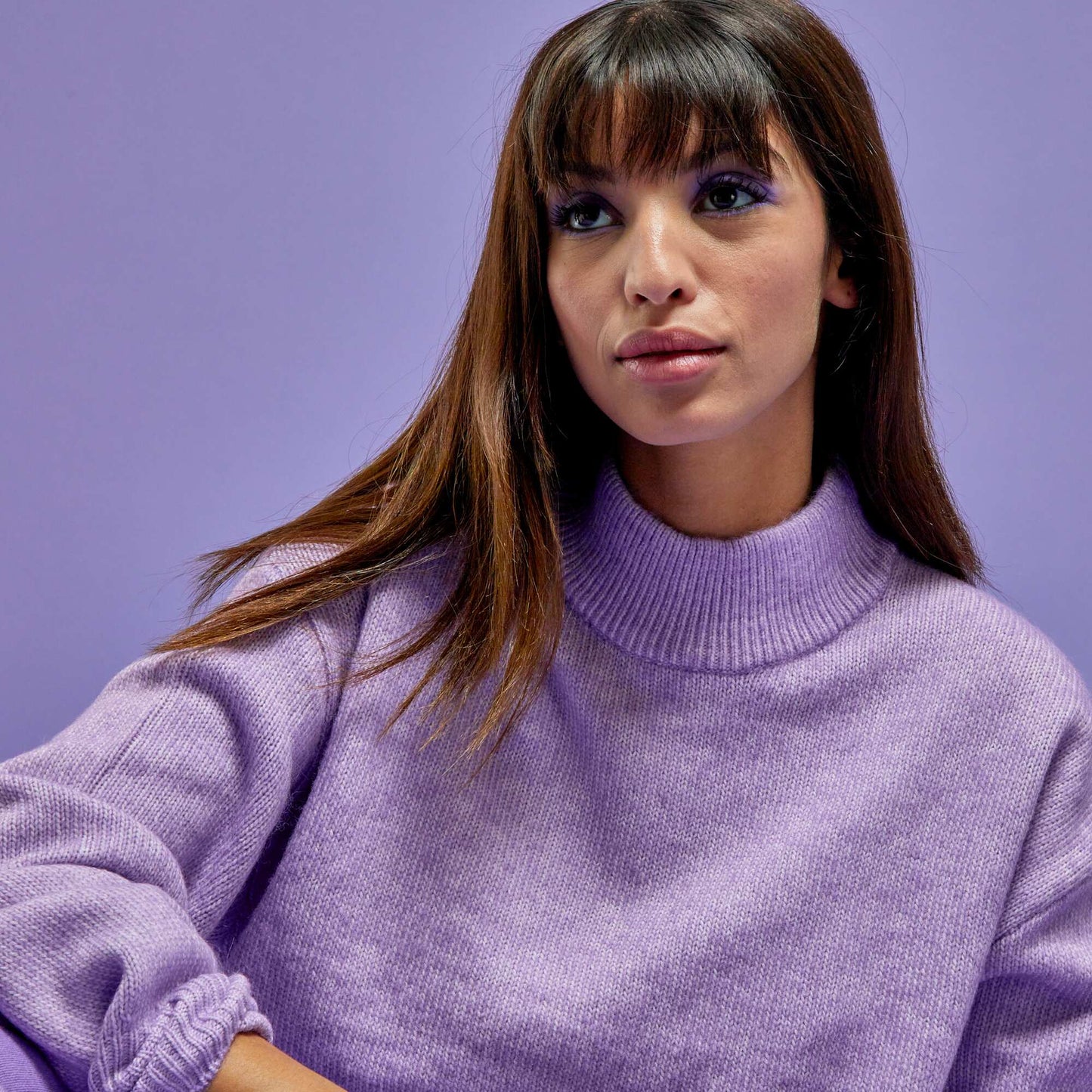 Pull maille tricot VIOLET