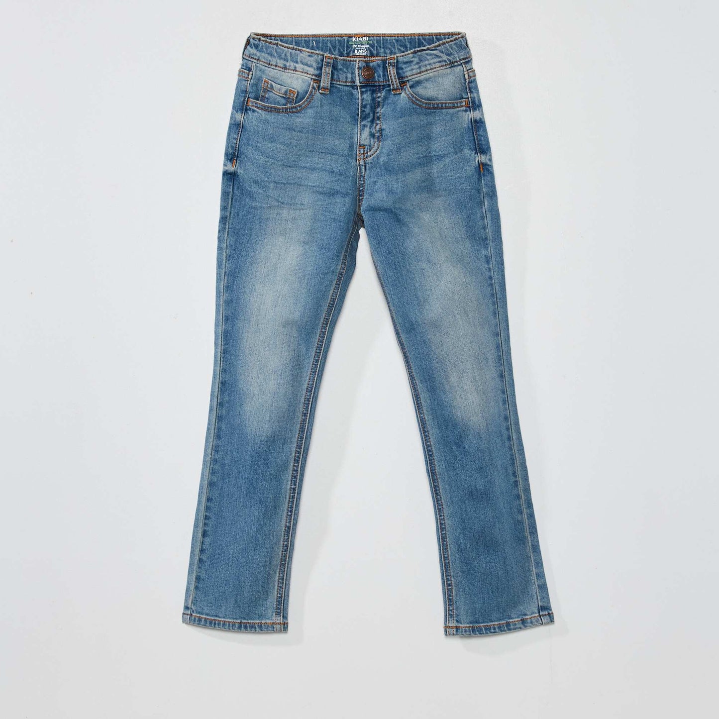 Jean regular 5 poches Double stone