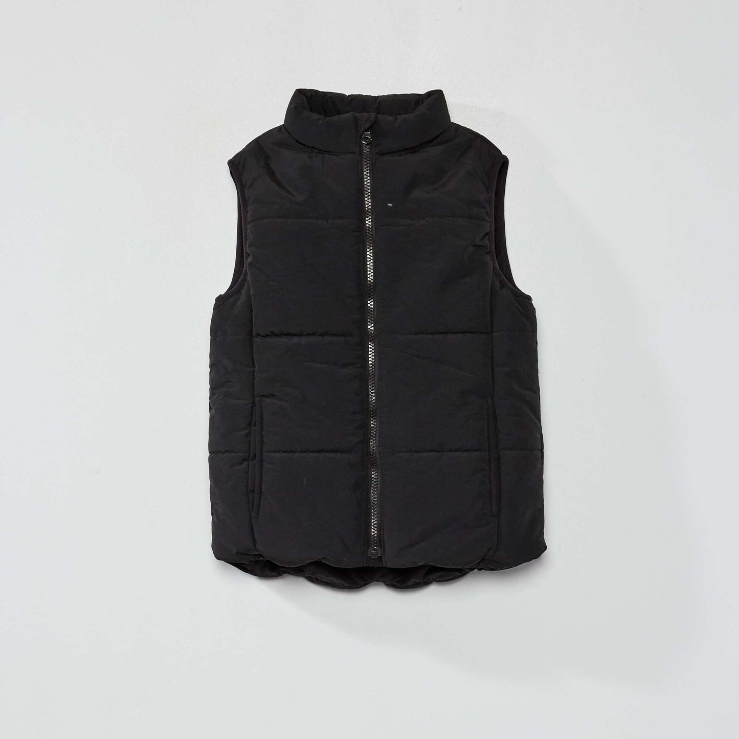Doudoune matelass e sans manches noir