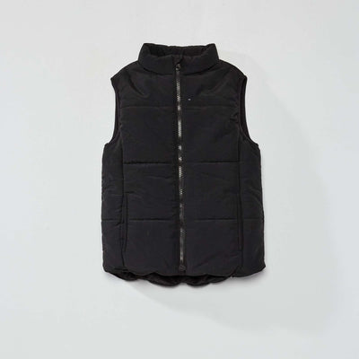 Doudoune matelass e sans manches noir