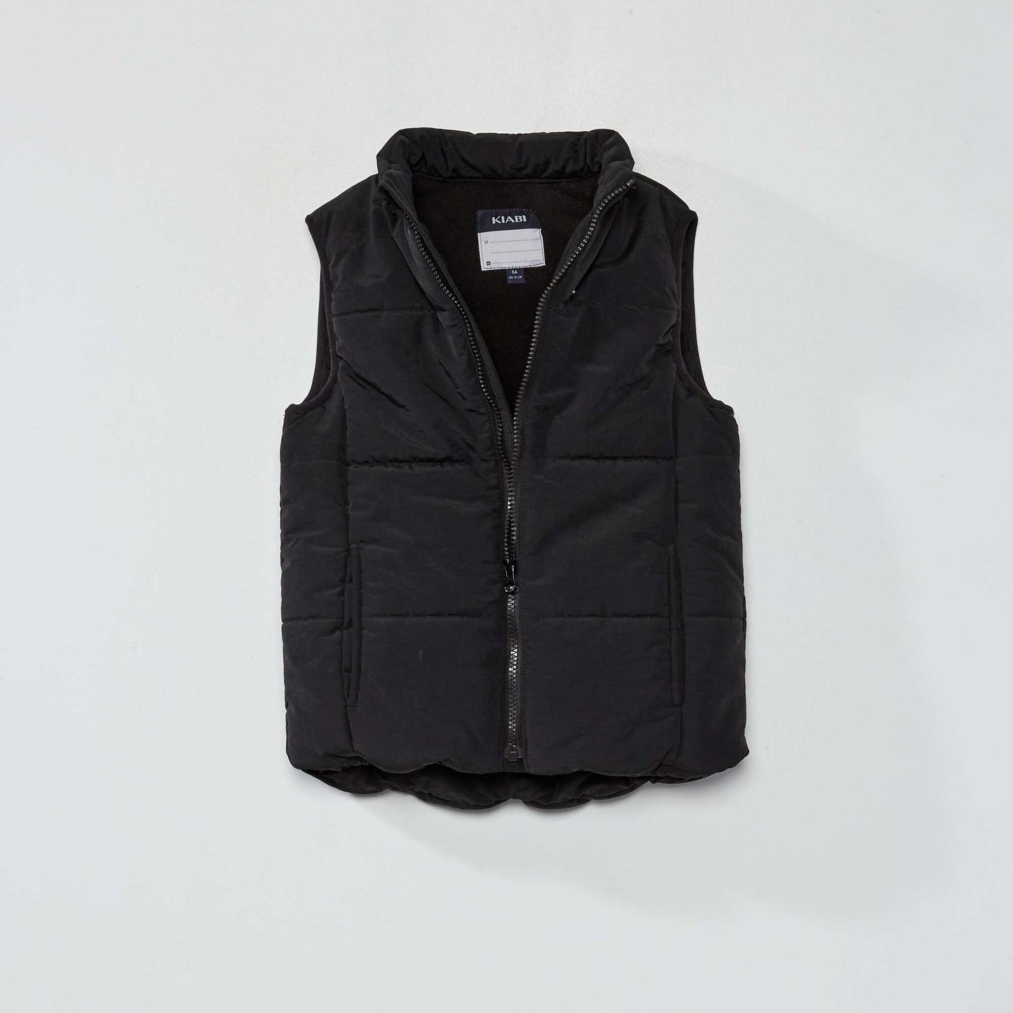 Doudoune matelass e sans manches noir